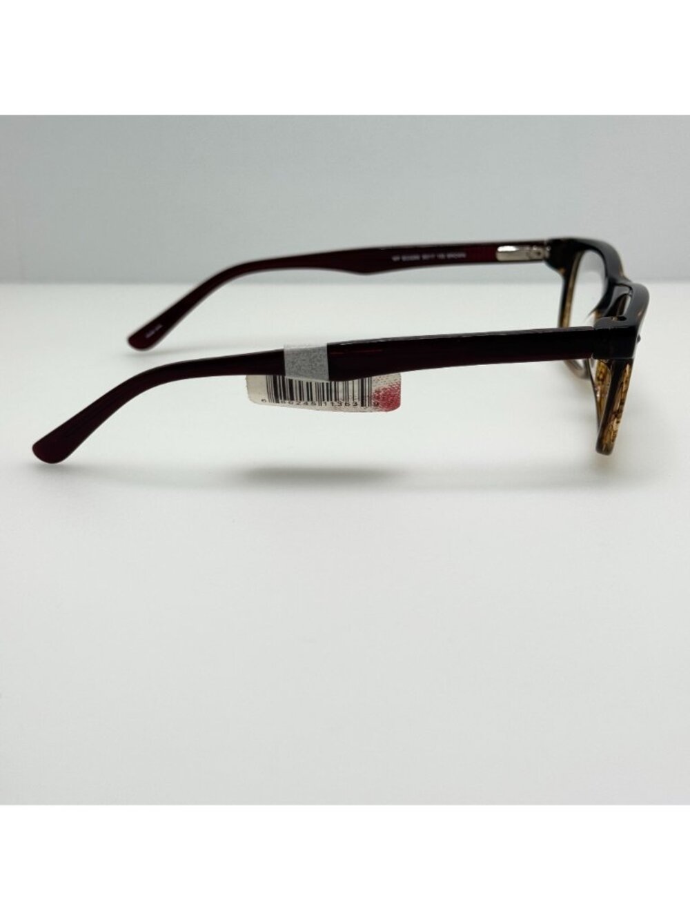 Easyclip EC 3285 Brown Eyeglasses Eye Glasses Frames 51-17-135 W/ Clip - Picture 2 of 10